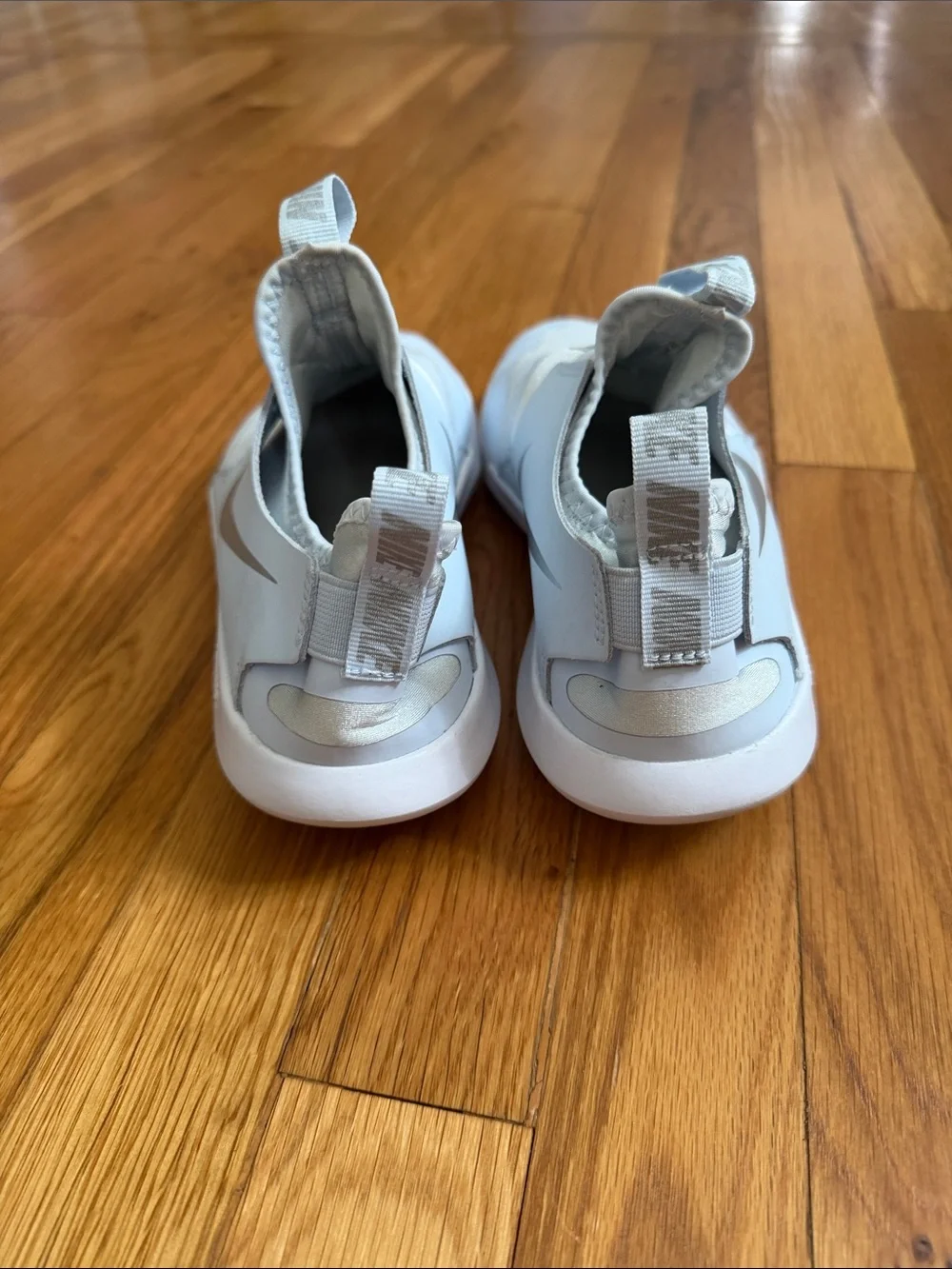 Nike Kids Slip-On Athletic Shoes — pale blue